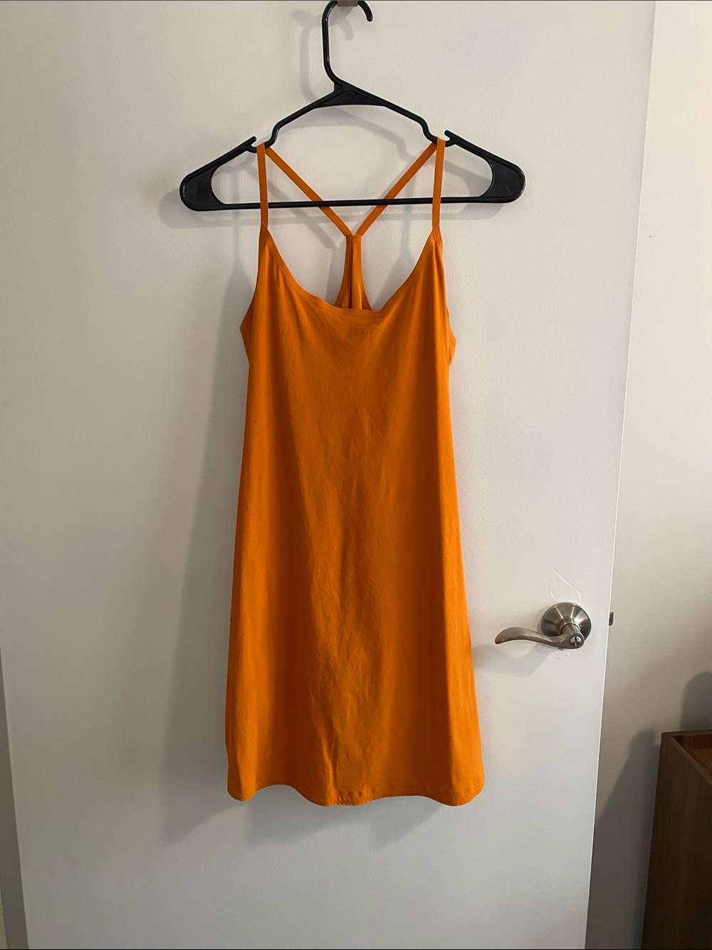 Outdoor Voices Orange Athletic Slip Dress
